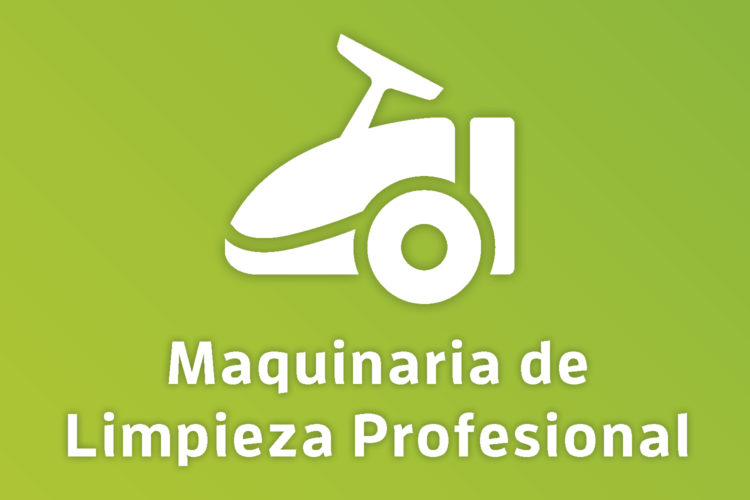 Maquinaria limpieza profesional