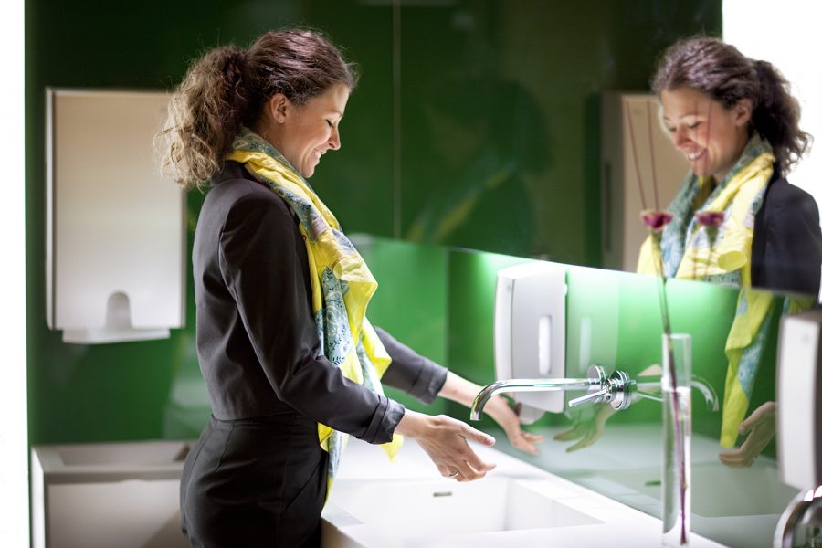 higiene en oficina tork desinfección