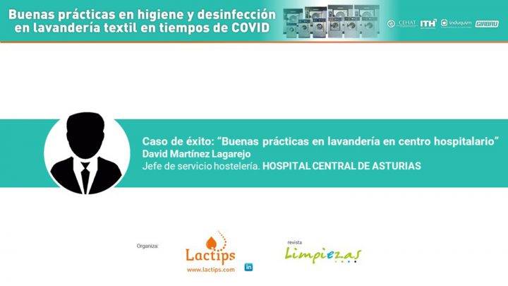 David Martinez. Hospital de Asturias. LIMIEZAS Lavanderia 2021