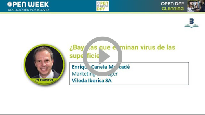 ¿Bayetas que eliminan virus de las superficies? Enrique Canela. Vileda.