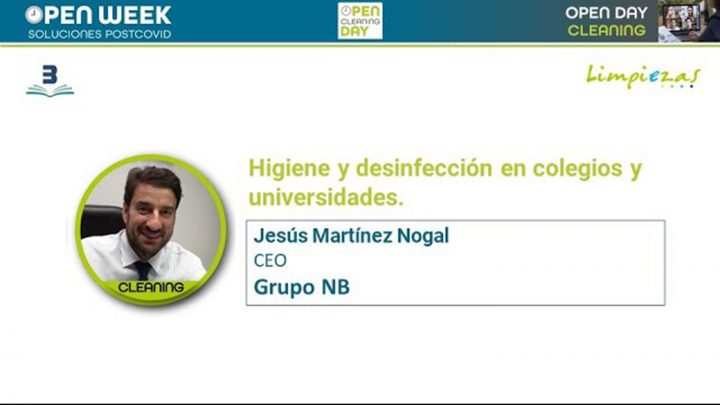 Jesus Martinez. Grupo NB. Cleaning Open Day 2020