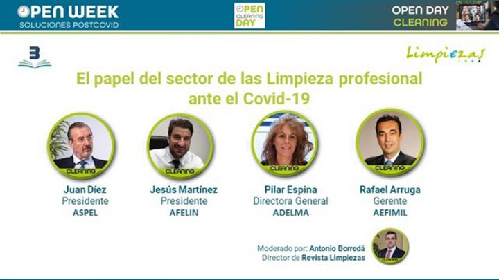 mesa redonda expertos. Cleaning Open day 2020