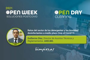 Guillermo Díaz, director de Asuntos Técnicos y Reglamentarios de ADELMA. Cleaning Open Day.