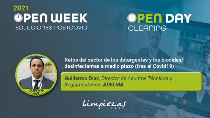 Guillermo Díaz, director de Asuntos Técnicos y Reglamentarios de ADELMA. Cleaning Open Day.