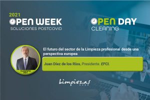Juan Díez de los Ríos, presidente de EFCI. Cleaning Open Day.