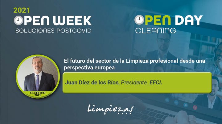 Juan Díez de los Ríos, presidente de EFCI​. Cleaning Open Day.