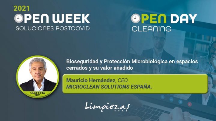 Mauricio Hernández, CEO de Microclean Solutions España. Cleaning Open Day.