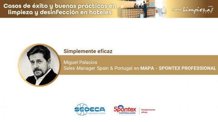 Miguel Palacios, Sales Manager Spain & Portugal en Mapa - Spontex Professional