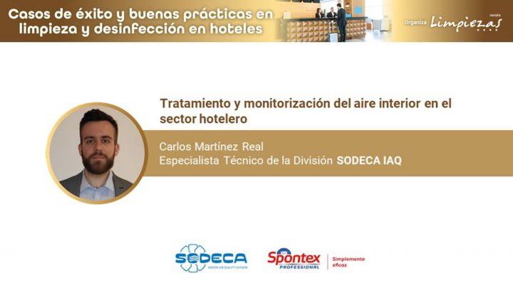 Carlos Martínez Real, especialista técnico de la División de Sodeca IAQ.