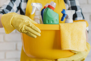 Productos de limpieza en el hogar