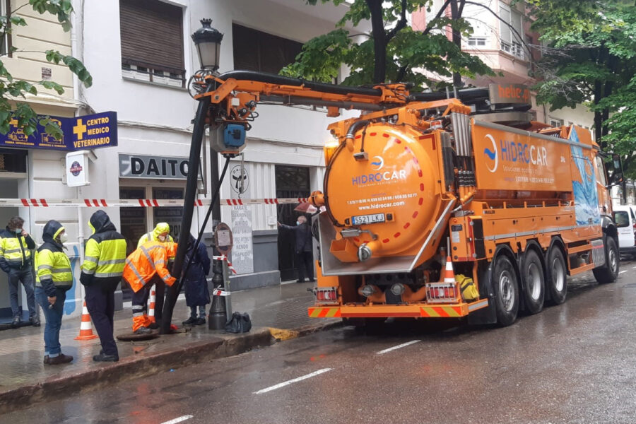 Hidrogar, Tevar, agua a presión, toberas, limpieza de alcantarillado