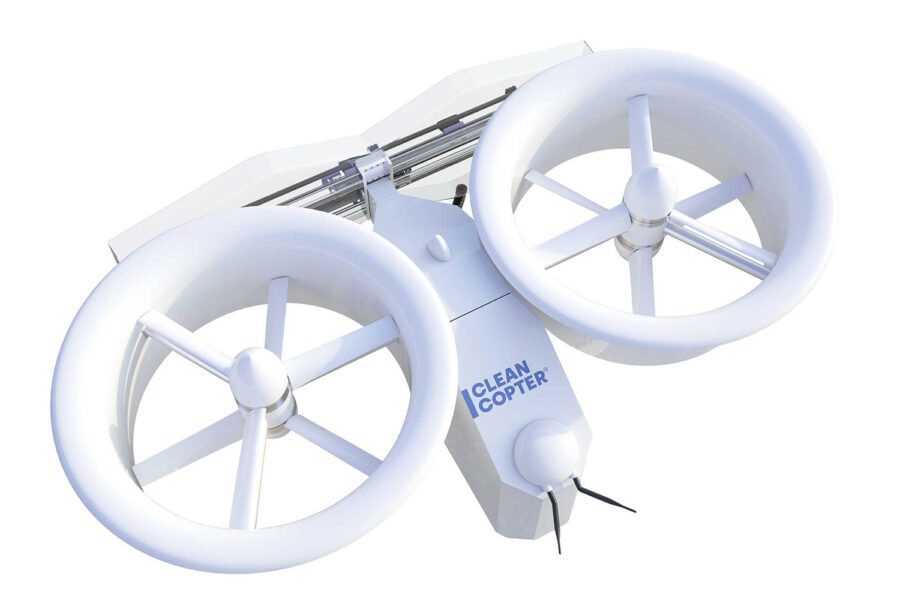 limpieza de fachadas Cleancopter 3