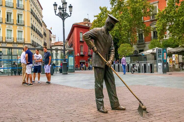 Estatua Barrendero Madrid