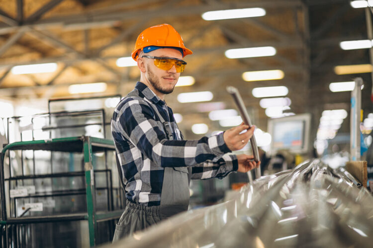 Industria, fábrica, trabajador