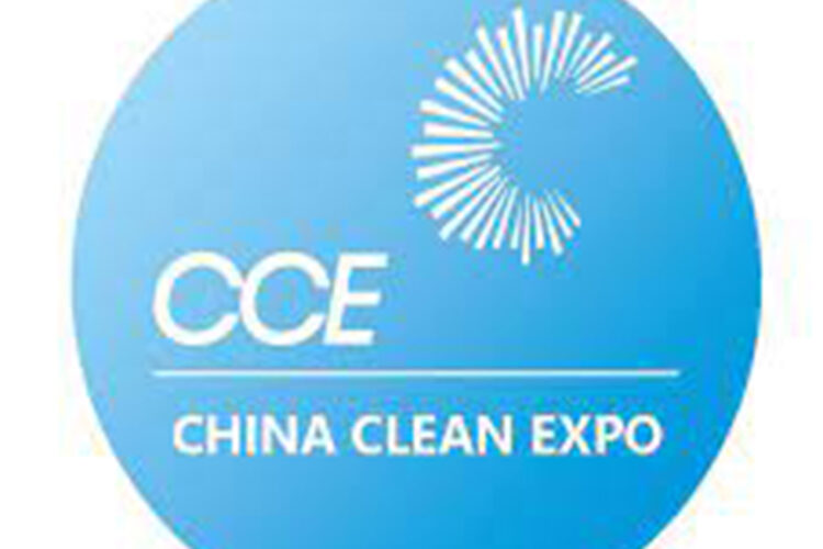 logo azul que pone CCE y China Clean Expo