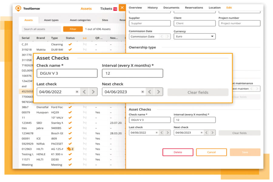 toolsense software seguimiento activos 2