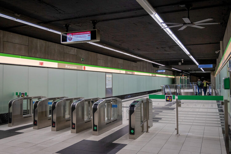 Línea de validación metro
